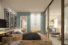 Bed-podium - kohokohta moderniin sisustukseen