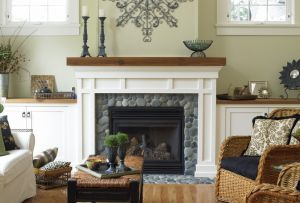 Εσωτερικό ενός εξοχικού σπιτιού στο ύφος της χώρας - η απλότητα στα πάντα (19 φωτογραφίες)