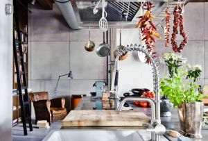 Working area in the kitchen: layout and decor (26 photos)