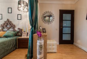 Ζωνοποίηση της κρεβατοκάμαρας: μερικές απλές ιδέες (26 φωτογραφίες)