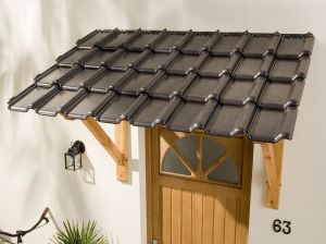 Visor πάνω από την είσοδο (54 φωτογραφίες): όμορφες επιλογές για ιδιωτική κατοικία