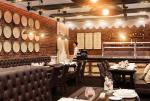 Το έργο ενός καφέ στο αγγλικό ύφος