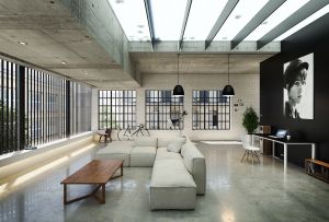 Studioleilighet og loftstil: opprettet for hverandre (34 bilder)