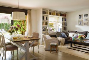 Εσωτερικό του εξοχικού σπιτιού (54 φωτογραφίες): όμορφα ρουστίκ σχέδια