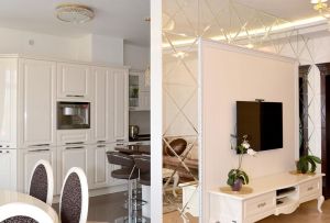 Το διαμέρισμα μεταξύ της κουζίνας και των άλλων δωματίων: οι πιο δημοφιλείς λύσεις (90 φωτογραφίες)