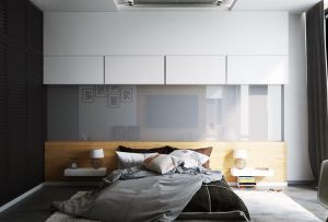 Γυαλιστερό υπνοδωμάτιο: εξαιρετική άνεση (25 φωτογραφίες)