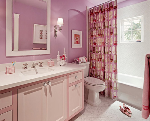 Το μπάνιο είναι ροζ