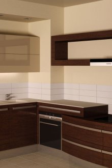 Wenge γραφείο στο μπάνιο