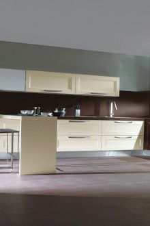 Όμορφος συνδυασμός χρωμάτων στην κουζίνα