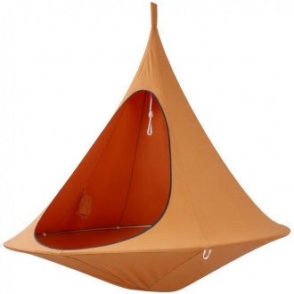 Κομψή πρόσοψη καρέκλα πορτοκαλί