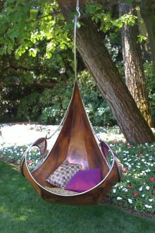 Μεταλλική καρέκλα αιώρα