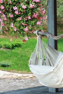 Πολυθρόνα αιθουσών στη βεράντα