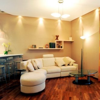 Σωστή ρύθμιση των λαμπτήρων στο σαλόνι