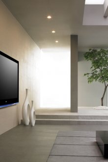 Προβολείς στο σαλόνι