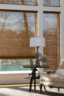 Μπαμπού κουρτίνες