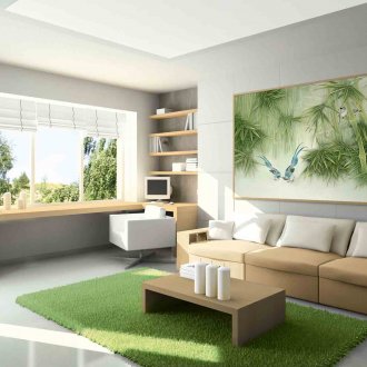 Εικόνα με την εικόνα του μπαμπού στο εσωτερικό