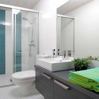 Μικρό μπάνιο με ντους