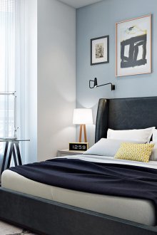 Γυάλινο γραφείο στην κρεβατοκάμαρα