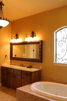 Μαλακό φωτισμό στο μπάνιο