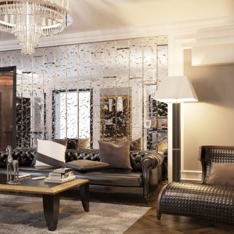 Καθρέφτης στον τοίχο