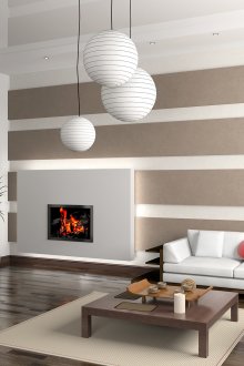 Στρογγυλός πολυέλαιος στο εσωτερικό