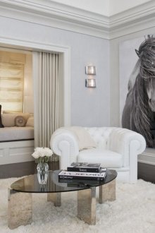 Λευκές πολυθρόνες