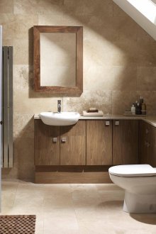 Μινιμαλιστικό στιλ ξύλο και κεραμίδι