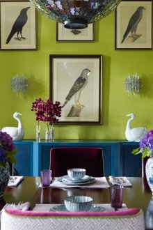 Διάταξη φωτογραφιών στην τραπεζαρία