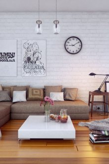 Photos en noir et blanc à l'intérieur