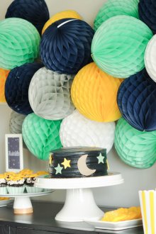 Όμορφη διακόσμηση γενεθλίων