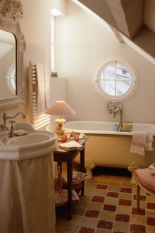 Cozy Provence στυλ μπάνιο