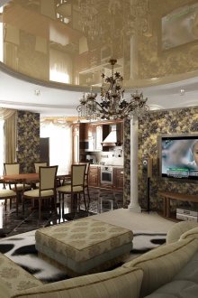 Κλιματιζόμενο σαλόνι-τραπεζαρία