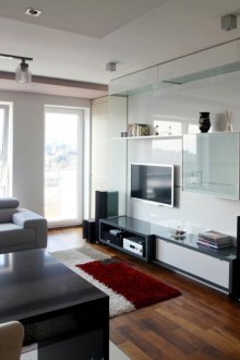 Κομψό μοντέρνο σαλόνι