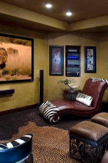 Καθιστικό στην αφρικανική στυλ