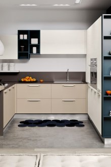 Μοντέρνο σαλόνι-κουζίνα