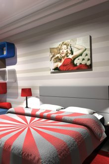 Pop φωτισμός κρεβατοκάμαρων