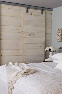 Υπνοδωμάτιο οικολογικής μπεζ