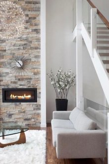 Οικολογικό καθιστικό με σκάλες