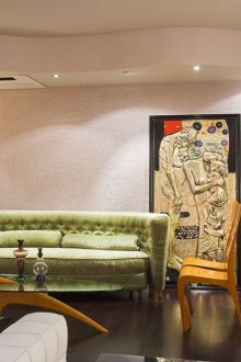 Μοντέρνο εσωτερικό σε αφρικανικό ύφος