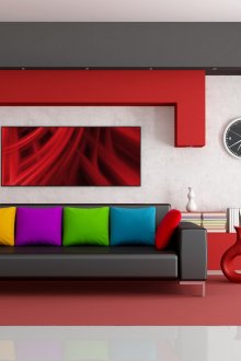 Μαξιλάρια σε μοντέρνο ύφος