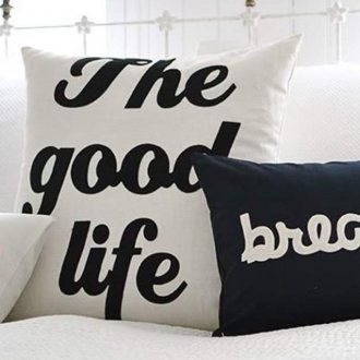 Αποτελεσματικά μαξιλάρια με επιγραφές