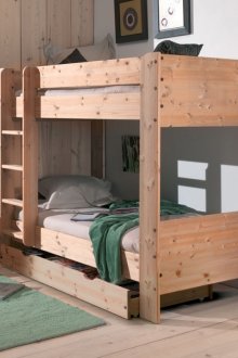 Διπλό κρεβάτι με συρτάρι στο φυτώριο