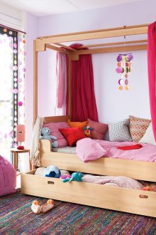 Παιδικό κρεβάτι με μεγάλο συρτάρι