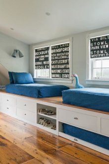 Ένα μέρος για να χαλαρώσετε με συρτάρια στο φυτώριο