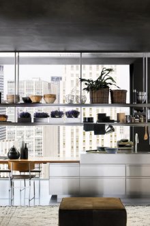 Ολοκληρωμένα ράφια κουζίνας και μέταλλο