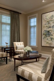 Ελεφαντόδοντο και καφέ στο σαλόνι