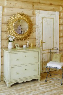 Δωμάτιο διακόσμησης σε ρωσικό στιλ