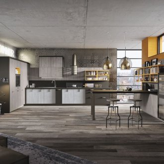 Βαυαρική τοιχοποιία στο εσωτερικό του σοφίτα