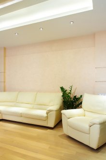 Μινιμαλιστικό μπεζ σαλόνι