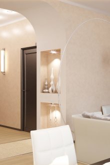 Φωτεινό φωτισμό στο διάδρομο